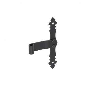 Tesařské kování DOMAX závěs černý 300x100x4,0mm ZRO 300/13 826222 DMX