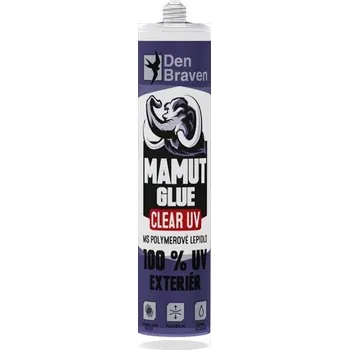 Stavební chemie DEN BRAVEN Mamut Glue Clear UV 290ml transparentní