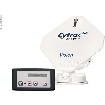 Příslušenství ke karavanu Anténa plochá Cytrac DX Vision Twin, včetně řídící jednotky bez příjmače