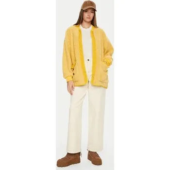 American Vintage Bunda pro přechodné období Hoktown HOK16DH24 Žlutá Loose Fit XS_S