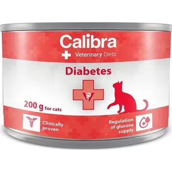 Krmivo pro kočku Calibra VD Cat konzerva Diabetes 3 × 200 g