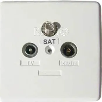 Příslušenství ke karavanu Zásuvka koncová satelitní, 3 připojení SB
