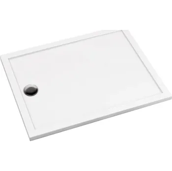 DEANTE - Prizma bílá Akrylová sprchová vanička, obdélníková, 80x90 cm KTJ_089B