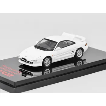 autíčko Toyota MR2 SW20 GT-S Customized Version bílá 1:64 - Hobby Japan Toyota MR2 SW20 GT-S Customized Version 1:64 - kovový model auta