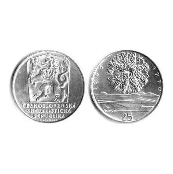 Mince :25 KČS 1970 25.VÝROČÍ OSVOBOZENÍ ČSR