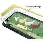 Ochranný vnitřní ram okna rovný profil 2 m světle šedá