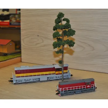 Modelová železnice Borovice 19 cm - Mobe 303081