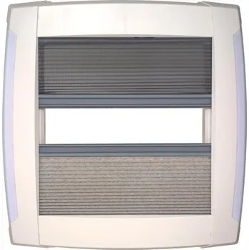 Příslušenství ke karavanu Plisovaný rám s LED pro střešní digestoře 40x40cm, s LED