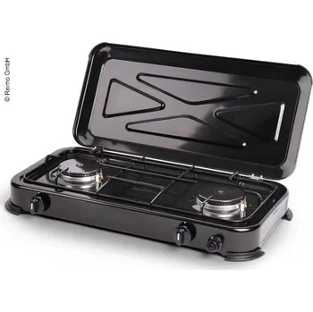 Turistický vařič Sporák plynový Mary 2fl. 30mbar s pojistkou zapalování, černý