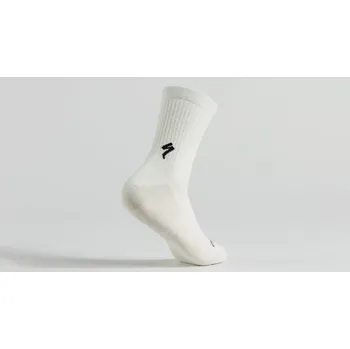 Pánské ponožky Cyklistické ponožky Specialized Cotton Tall Socks White Mountains Velikost: M