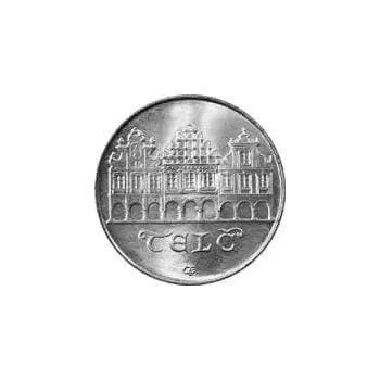 Stříbrná mince 50 Kčs Telč 1986