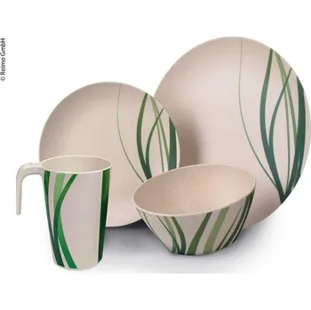 Sada nádobí Sada bambusového nádobí pro 4 osoby