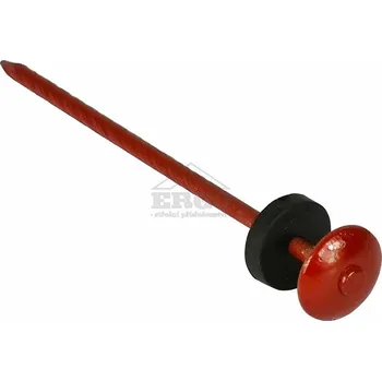 Hřebík ERGO Hřebík s kloboučkovou hlavou cihlově červená