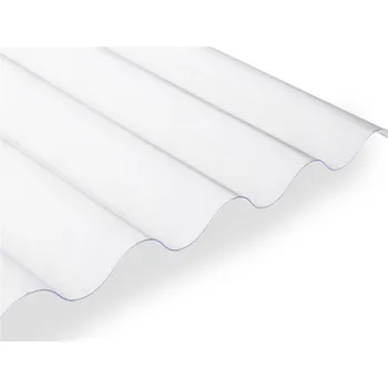 Střecha GUTTA GUTTAGLISS PVC vlnitá deska vlna 2,0*0,9m bronz, cena za m2