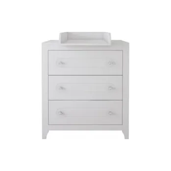 přebalovací pult a komoda Přebalovací komoda Gilda - bílá