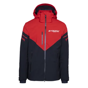 STÖCKLI Pánská lyžařská bunda WRT, černá, červená 2025/26 - 48, S