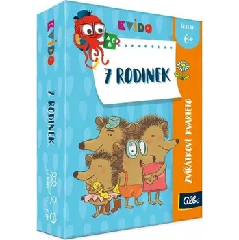 Desková hra Albi Kvído 7 rodinek
