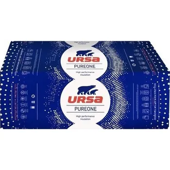 Tepelná izolace URSA Izolace - Příčková deska PUREONE TWP 37 skelná vata tl. 120mm