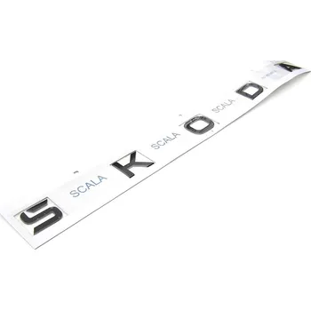Znak automobilu Škoda Auto Zadní středový nápis ŠKODA pro Škoda Karoq (od roku 2024>) - originál