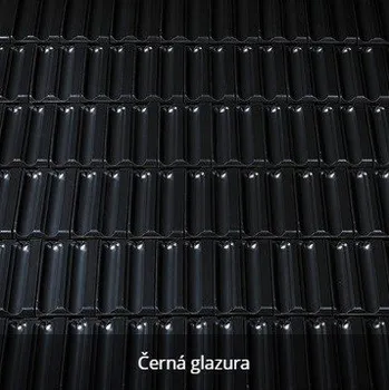 pálená krytina CREATON Ratio Taška základní 1/1 "FINESSE" černá glazura