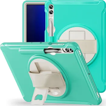 Pouzdro na tablet Barevný Hybridní Obal Na Samsung Galaxy Tab S7+/S7 Fe/S8+/S9+ Barva: Světle Zelená