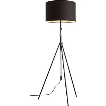 Stojací lampa RED - DESIGN RENDL LUTON/RON 55 stojanová Polycotton černá/černá/kov 230V E27 11W - RED - DESIGN RENDL RED R14068