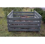 TRANSFORM TRAPLAST Kompostér 100 x 100 x 94 cm, Šedý