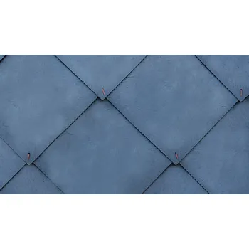 EKOTERNIT šablona EB2 415/415mm GREY (šedá), plastová krytina