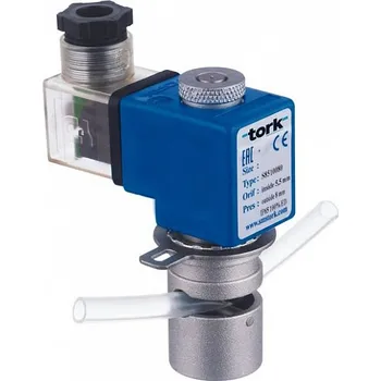 Ventil Hadicový elektromagnetický ventil TORK T-PIN 100 5d/8D BEZ CÍVKY, NC (8510.080xxx)