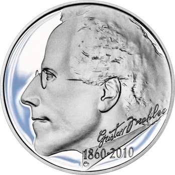 Česká mincovna Mince 200 Kč - 150. výročí narození Gustava Mahlera 2010 Proof