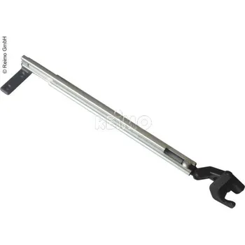 Příslušenství ke karavanu Levý okenní stavěč šroubovací Click-Clack s uzamykací západkou na okna Polivitrum 280 mm