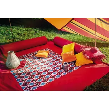 Krycí plachta Koberec se zipem pod sluneční střechu BENT 250x250 cm