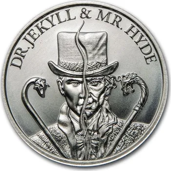 Private Mint 2 Oz Vintage Horror Series: Dr. Jekyll & Hyde