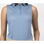 Kjus W polo Eve Sleeveless - modro bílé: Dámské 38