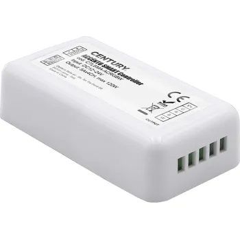 Příslušenství pro svítidlo CENTURY DRIVER ACCENTO SMART pro ovládání RGBW LED pásků-max 120W 12-24VDC, 4 kanályx5A. Pro LED pásek ACRGBW-196010 Tuya WiFi - CENTURY CEN CTLSMA-ACRGBW