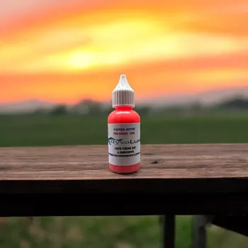 RYVALURES PLASTISOL COLOR FLUO ORANGE 30ML. (BARVA DO TEKUTÉ GUMY FLUO ORANGE 30ML.)