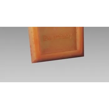 Tmel DEN BRAVEN Silikonová stěrka hnědá, čtyřhanná, sklenářská profi