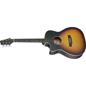 Elektroakustická kytara Stagg SA35 ACE-VS LH, elektroakustická kytara typu Auditorium, levoruká