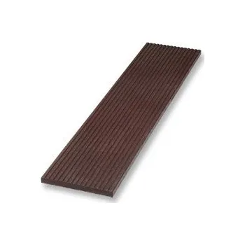 Plotovka TRANSFORM TRAPLAST Plastová Deska rýhovaná 1500/330/30mm, terasová, hnědá