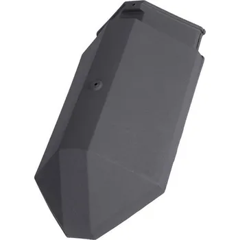 pálená krytina TONDACH V9 ukončení hřebenáče nárožní k hřebenáči design anthrazit