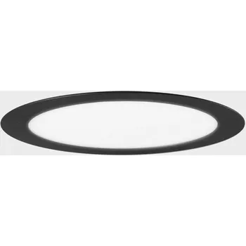 Koupelnové svítidlo KOHLLIGHTING DISC zapuštěné svítidlo s rámečkem černá 36 W 3000K PUSH - KOHL-Lighting KHL K51702.05.RF.BK-BK.OP.ST.8.30.PU