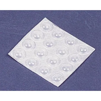 Příslušenství ke karavanu Silikon samolepící tlumící doraz 8x2,2 mm 16 ks