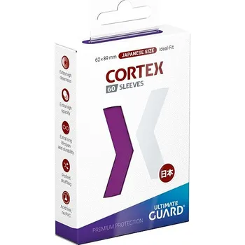 Příslušenství ke karetním hrám Ultimate Guard - obaly na karty - Cortex Sleeves Japanese Size Purple 60 ks
