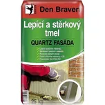 DEN BRAVEN Lepící a stěrkový tmel QUARTZ FASÁDA 25kg