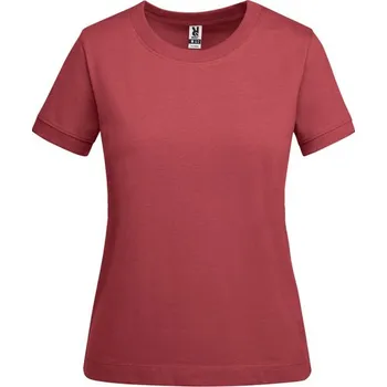 Pracovní oblečení ROLY Tričko Veza 210g, krátký rukáv, dámské E6563-262-L L Červená sepraná