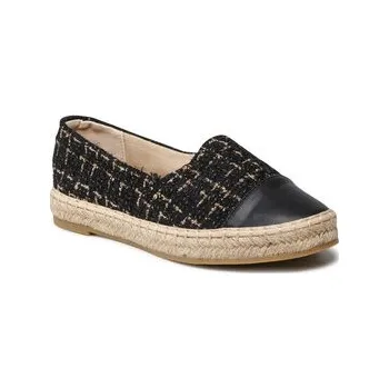 Dámské baleríny DeeZee Espadrilky WSS990-104 Černá 37