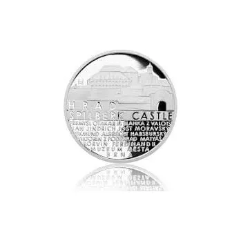 Sběratelství Stříbrná medaile Památky Brna - Špilberk proof