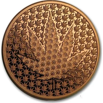 Osborne Mint Měděná mince - Cannabis Forever 1 Oz