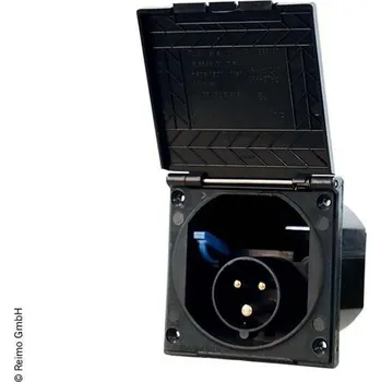 Markýza Zásuvka CEE čtvercová, černá