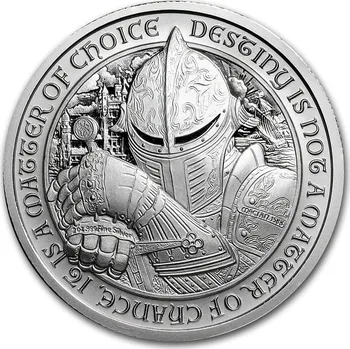 Sběratelství Silver Shield Mince : 2018 2 oz Stříbra - Destiny Knight: Raven